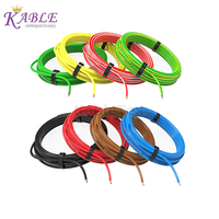 Kabel Listrik KableTex UL1032 Inti Tunggal Berlapis PVC 26AWG-4AWG Konduktor Tembaga Berlapis Timah 1000V UL758/1581 90C