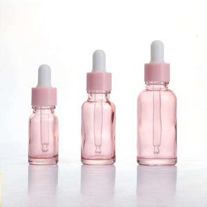 1oz 2oz Colorful Glass Essential Oil <b>Bottle</b> with <b>Dropper</b> and Screen Printed Design Gold Silver Black White Caps - Product Image 5