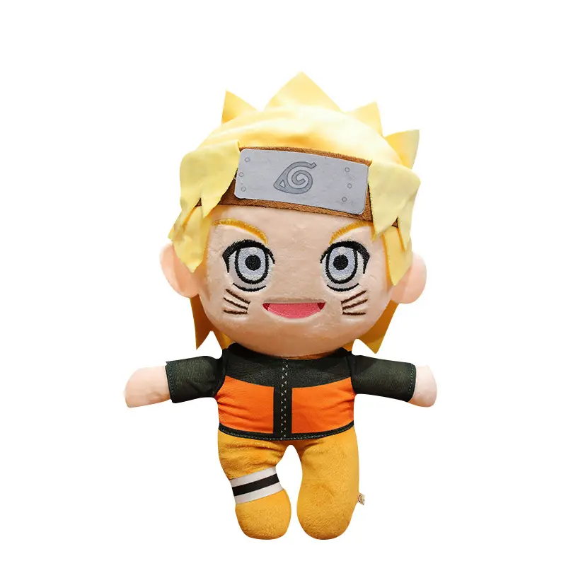 En popüler Narut peluş oyuncak Uzumaki Narutos peluş oyuncak Hatake Kakashi peluş oyuncak