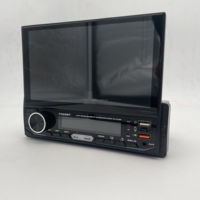 1Din Auto Radio 7 pouces écran tactile Audio Vidéo MP5 Player Dashboard Mounted AUX-IN/FM/Mirror Link SD Card Multimedia Player