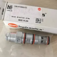 Vanne de contrepoids série CBCG Sun Hydraulics, vanne de commande CBCG-LJN, vanne à cartouche T-17A, vannes hydrauliques