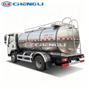Camión Cisterna HOWO de Servicio Ligero de 10³ con Volante a la Derecha/Izquierda, Tanque de Acero Inoxidable de Grado Alimenticio para Transporte de Leche, Aceite Comestible y Alimentos Líquidos - Product Image 2