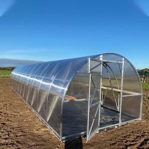 Large Nature Film Industrial Hydroponic Single Span PVC Tomato Greenhouses Commercial