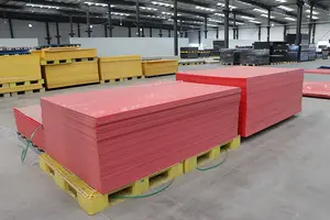 Mesin las uhmwpe pp pe anti abrasi kepadatan tinggi mesin las pelat plastik warna campuran lembaran hdpe daur ulang