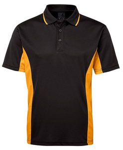 Poloshirt-Kragen-Design Maßgeschneiderte Marken-Golfbekleidung <span class=keywords><strong>Sublimation</strong></span> 100% Polyester Herren Komfortables Golfshirt - Product Image 6