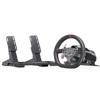 Volant de course directe PXN V10 Ultra Sim Racing avec servomoteur 3.2Nm et pédales magnétiques à effet Hall pour simulateur de jeu