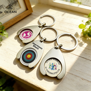Porte-clés jeton de chariot UK en matériaux de haute qualité, idéal pour la décoration et les cadeaux promotionnels à prix abordable - Product Image 6