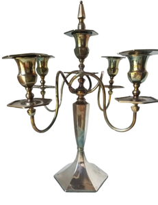 Candelabros decorativos hechos a mano pulidos en oro de diseño creativo, candelabros de decoración Interior para el hogar - Product Image 3