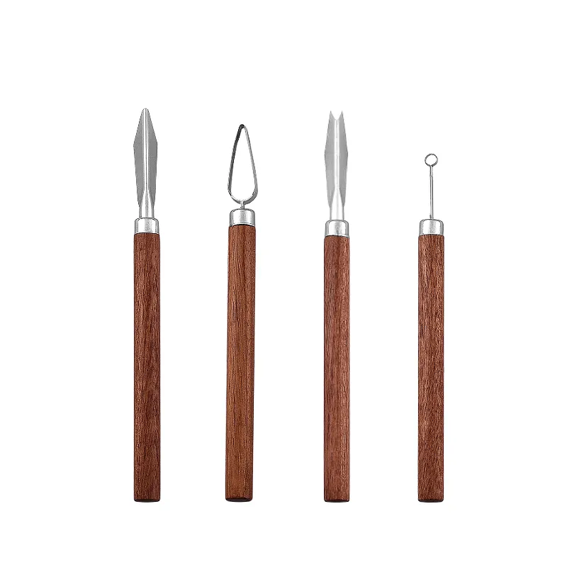 Bán buôn 15 Kích cỡ gỗ khắc dao cho DIY công cụ điêu khắc nghệ thuật Thiết lập trường nguồn cung cấp nghệ thuật cắt gỗ dao graver
