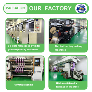 Sac en papier d'aluminium métallisé brillant personnalisé contre la lumière UV humidité oxygène pochette debout pour café, viande cuite, collation - Product Image 6