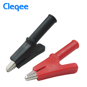 Cleqee-2 <span class=keywords><strong>P2002</strong></span> Dossiers de test de sécurité 5 couleurs 20A Pinces crocodiles crocodile adaptées aux fiches bananes de 4mm - Product Image 3