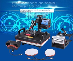 Máy Ép Nhiệt Combo 8 Trong 1 Mug Hat/Cap T-shirt Máy Chuyển Nhiệt Gạch Đa Chức Năng Máy In Thăng Hoa - Product Image 4