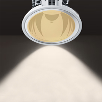 Nouveau design d'éclairage intérieur Projecteur mural LED en aluminium de forme ronde 220V pour le salon et les immeubles de bureaux