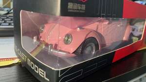 Modello di auto pressofuso 1:18 scarabeo con suono e luce ornamento Pullback decorare raccogliere giocattoli modello di auto in metallo - Product Image 6