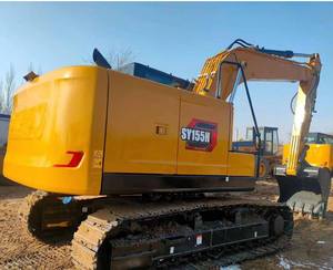 Excavatrice sur chenilles SY155H de qualité supérieure, fabrication originale, 15T, SY155H hydraulique, meilleur service, vente chaude, excavatrice en vente - Product Image 5