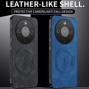 Funda Protectora para Honor X9d 5G, con Sensación <span class=keywords><strong>de</strong></span> Piel, Antigolpes, <span class=keywords><strong>de</strong></span> Cuero PU, Suave, para Honor X7D, Honor 400 Smart 5G - Product Image 5