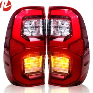 New LED Tail Light For Hilux Revo 2015-2021 Red Rear Back Braking LED schwanz lampe 203-200-131