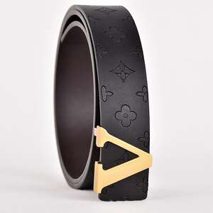 Cinto Personalizável de Couro Bovino Genuíno para Homens e Mulheres com Fivela de Liga Metálica para Uso Casual e Formal Incluindo Estilo Vintage e Western - Product Image 6