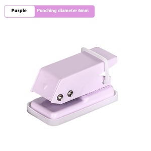 <span class=keywords><strong>Mini</strong></span> perforatrice manuelle ronde à un trou pour étudiants, en plastique et métal, pour feuilles mobiles, avec manuel - Product Image 5