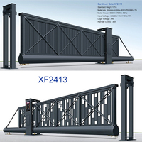 Sistema de Puerta Corredera Cantilever con Motor sin Escobillas, Control Remoto de 30m, Control de Acceso Multi-Autenticación, Ofrece Ventajas