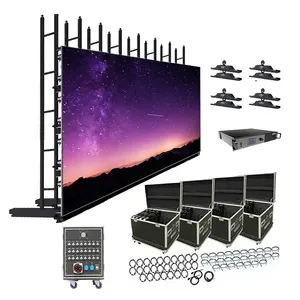 P2.6 P3.91 P4.8 tahap acara LED layar tampilan 500x1000mm Panel Video sewa harga untuk klub malam DJ Stan konser