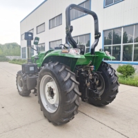 Tracteur agricole 4x4 série TD 90-160 CV avec cabine fermée, boîte de vitesses 16F+8R et prise de force (PTO)