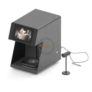 Impresora de café pequeña para Tartas, máquina de impresión de inyección de tinta comestible para Tartas, máquina de impresión de fotos, Oem