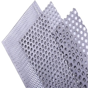 Tôle perforée décorative en acier inoxydable 304/316 à trous ronds, maille métallique perforée, soudage, découpe - Product Image 4