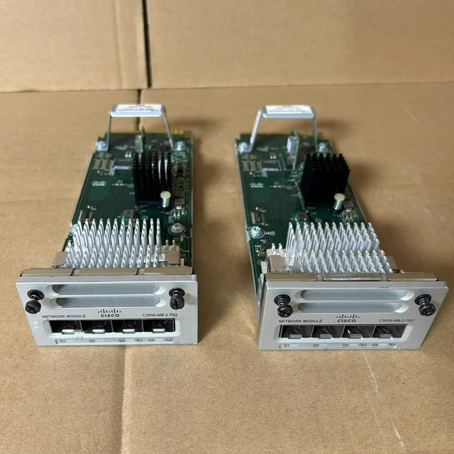 Ci. Sco C3850-NM-2-10G 2-port 10 Gigabit Card Network Module for WS-C3850 Series Switch in Stock