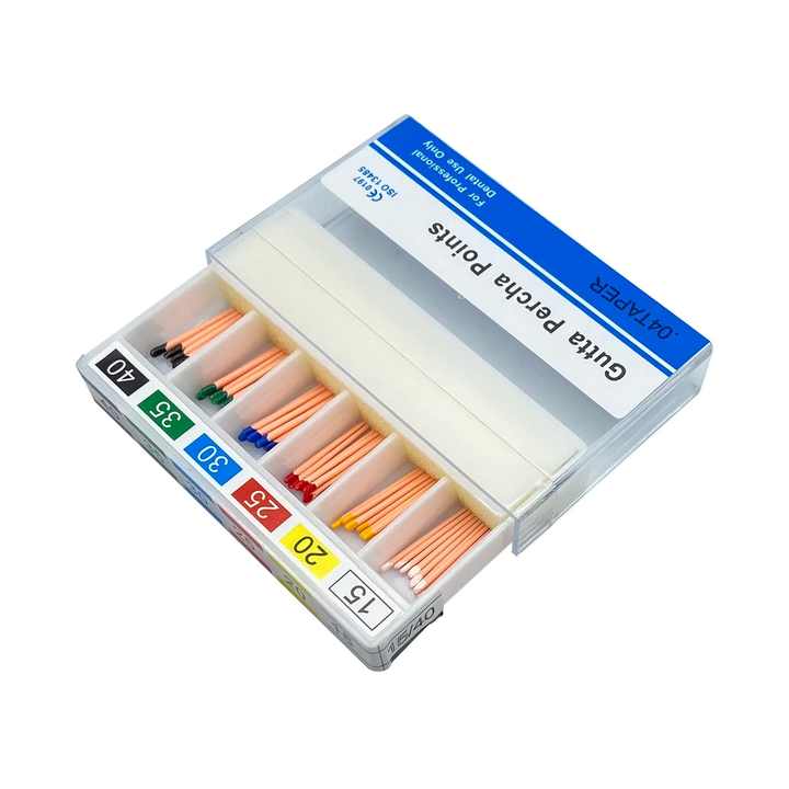 Lot De 10 Boîtes Points De Gutta-percha Dentaires Regular - Tailles #15 à #40, Endodontie