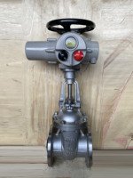 Vanne à boisseau motorisée DN150 6 pouces CF8 CF8M en acier inoxydable 4-20 mA Vanne à boisseau électrique intelligente