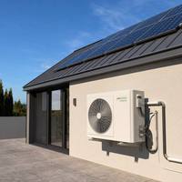 Climatiseur solaire hybride haute performance 12000 BTU Deya DGWG2-ACDC-12K, système de climatisation solaire double alimentation AC/DC pour le refroidissement hors réseau
