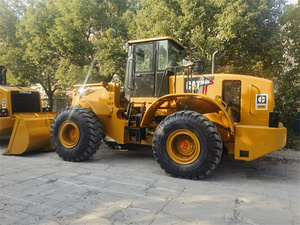 Chargeuse sur pneus CAT 966H d'occasion en stock pour l'exportation, pour le transfert de matériaux lourds (terre et roche), grande chargeuse frontale de construction - Product Image 5