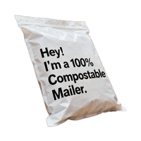 En gros OEM Enveloppes d'expédition en polyéthylène jetables personnalisées 19x24, imperméables, épaisseur 3 mil, avec impression sérigraphique, pour vêtements, chaussures, chaussettes et emballage de fourrures