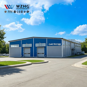 Solución de Ingeniería de Estructura de Acero Q355b para Almacenes Refrigerados de Ahorro Energético, Empresa de Logística de Múltiples Pisos - Product Image 1