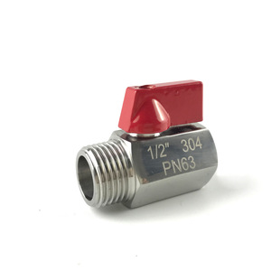 Stainless Steel Rotary Valve 1/2 In Internal External Thread For Water <b>Control</b> Valves - Product Image 1