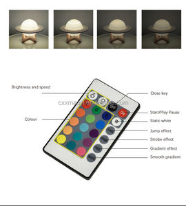 Saturne Night Light Télécommande Induction Starry <span class=keywords><strong>Sky</strong></span> Planet lampe au clair de lune - Product Image 5