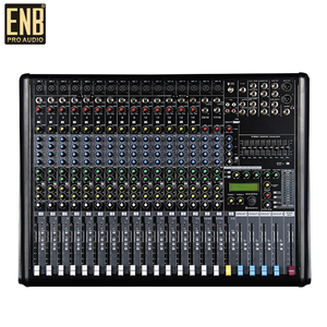 Bảng điều khiển máy trộn âm thanh kim loại chuyên nghiệp 32 kênh với kết nối USB hồi âm tích hợp 3 băng tần EQ cho KTV sử dụng - Product Image 6