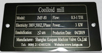 Pindakaas Colloïdmolen Leverancier 100L--10000L