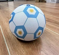 Speaker Bentuk Bola dengan Lampu RGB, Speaker Plastik Nirkabel Portabel dengan Logo Kustom untuk Hadiah Promosi