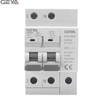 Dispositifs de protection contre les surtensions de haute qualité GEYA GYM9H-SPU+OV9-POP-2P 16-25A, accessoires SPD, disjoncteur MCB
