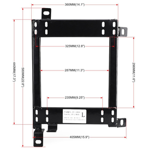 Siège de course Lianyue Wing God EVO4-9 EVO7-9 Lancer V3 avec support de suspension en fibre de carbone pour voiture de sport modifiée - Product Image 5
