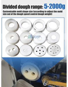 Máquina Redondeadora de Masa para Pizza Eléctrica Automática de 2 kg - Product Image 5