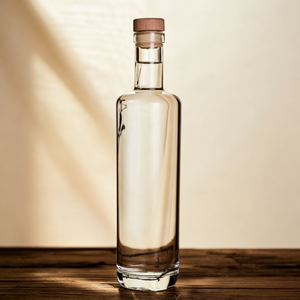 Botella de Vidrio Cristalino Premium de 700ml/500ml con Fondo Reforzado para Vodka, Ron, Whisky, Licores y Bebidas Espirituosas de Alta Calidad - Product Image 4