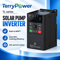 Convertisseur de fréquence VFD industriel 220V monophasé, entrée 0,75KW-5,5KW, variateur de vitesse à commande vectorielle pour moteur AC