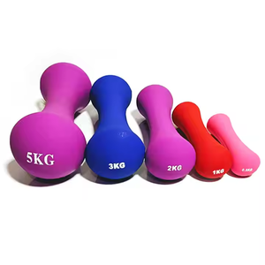 Haltère d'<span class=keywords><strong>exercice</strong></span> en néoprène personnalisé en gros <span class=keywords><strong>avec</strong></span> nouveau design - Product Image 4