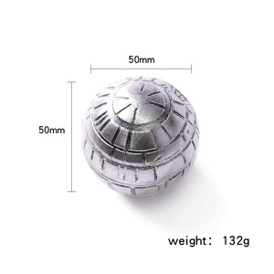 Broyeur et concasseur d'herbes manuel 3 couches en alliage de zinc, motif Death Star Droid <span class=keywords><strong>BB8</strong></span>, accessoires pour fumeurs - Product Image 5