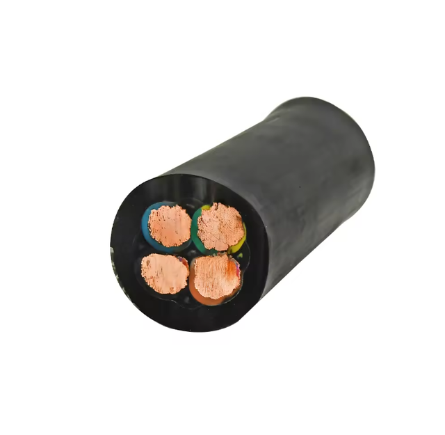 Flame Retardant Neoprene Mining Cable Rubber Sheath - for Underground Coal Mines, CE Certified Power Cable