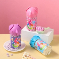 Biscuits pour enfants Baby Elephant Candy, saveur fruitée et sucrée, texture semi-molle, protéines et probiotiques, boîte de 22g.