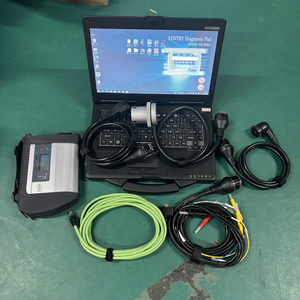 Herramienta de Diagnóstico Multiplexor MB Star para Autos y Camiones, Habilitada para USB, Chip Completo, SD Connect Compact C4 CF53 - Product Image 1